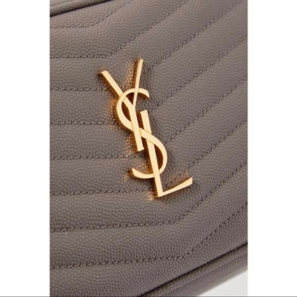 SOLD 🤍 LOU MINI QUILTED GRAIN DE POUDRE LEATHER - Picture 6 of 8